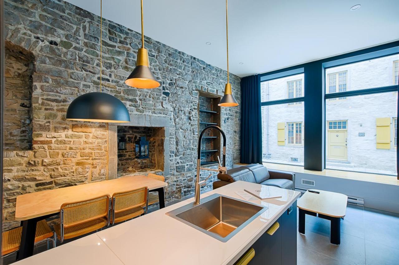 Les Lofts Notre-Dame - Par Les Lofts Vieux-Quebecアパートメント エクステリア 写真