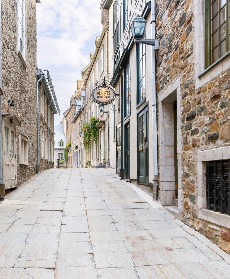 Les Lofts Notre-Dame - Par Les Lofts Vieux-Quebecアパートメント エクステリア 写真
